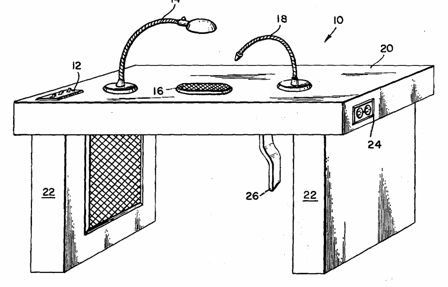 Manicure table.